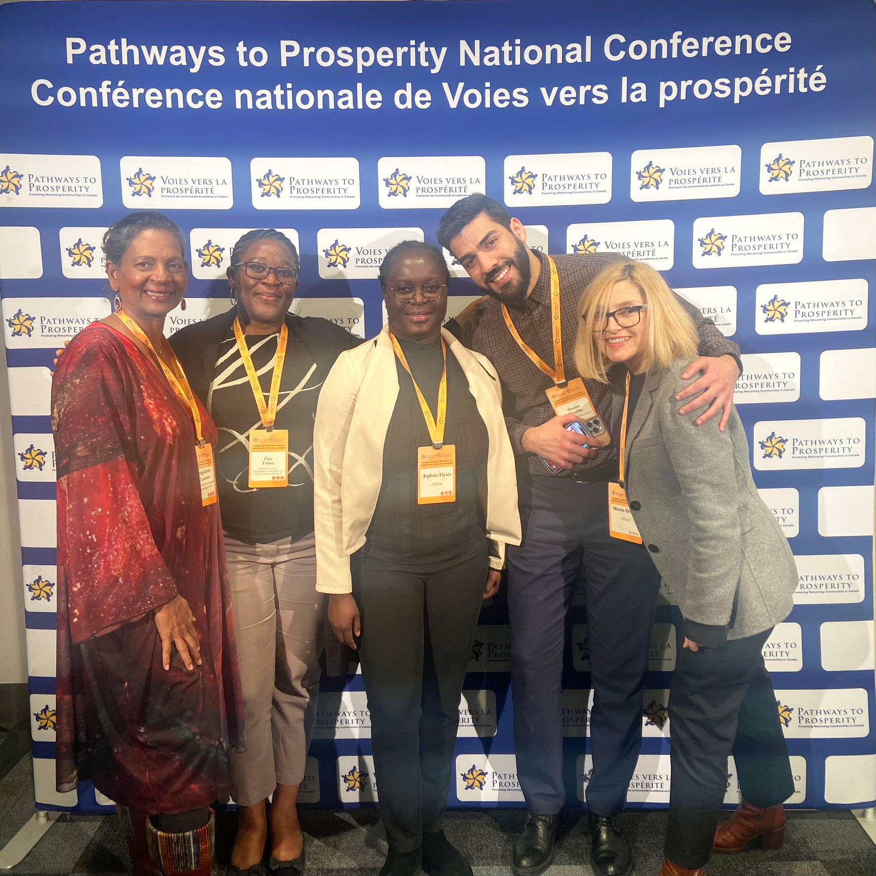 Magdalene with CESOC team