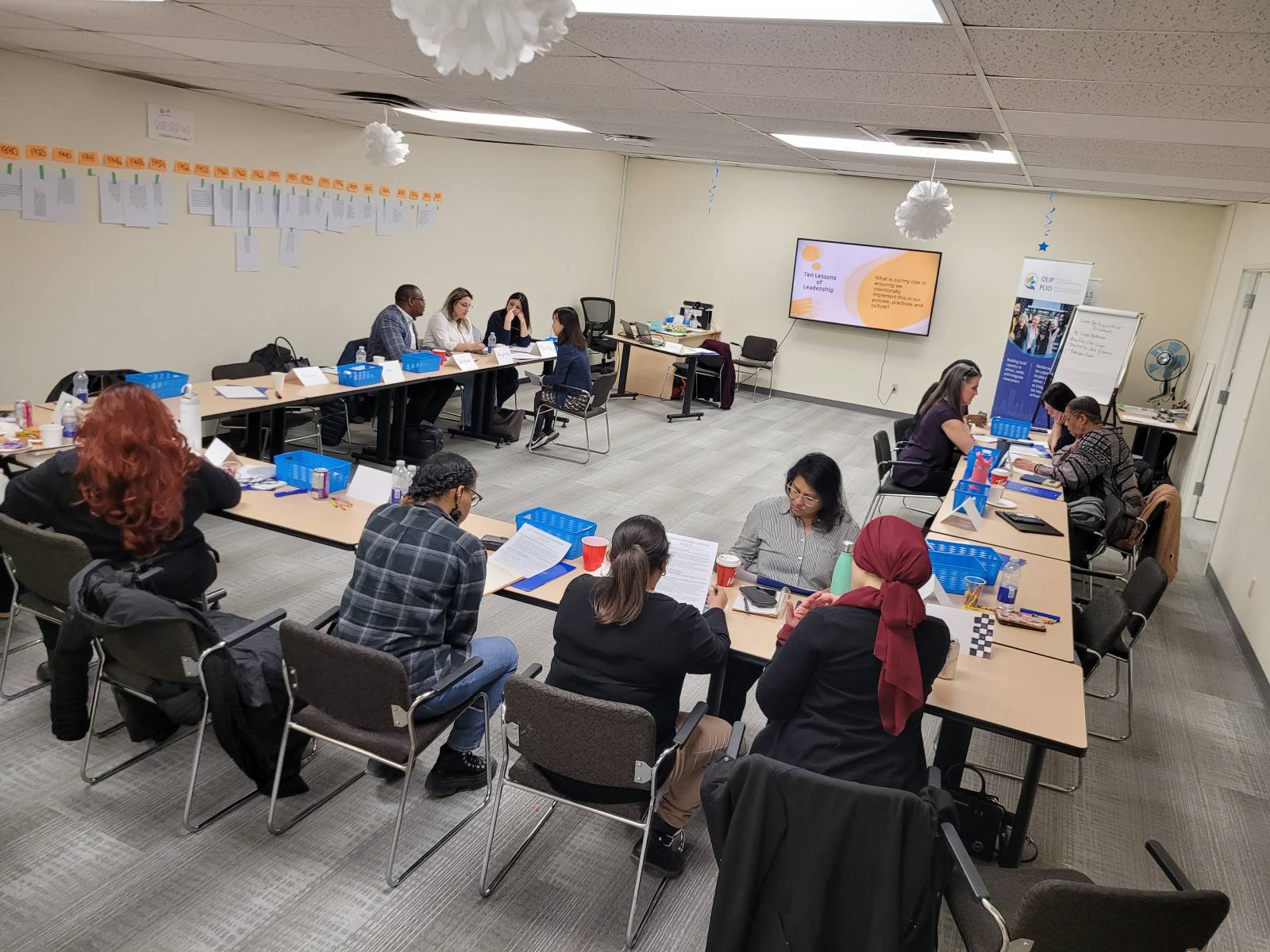 Anti-oppression and anti-racism training.