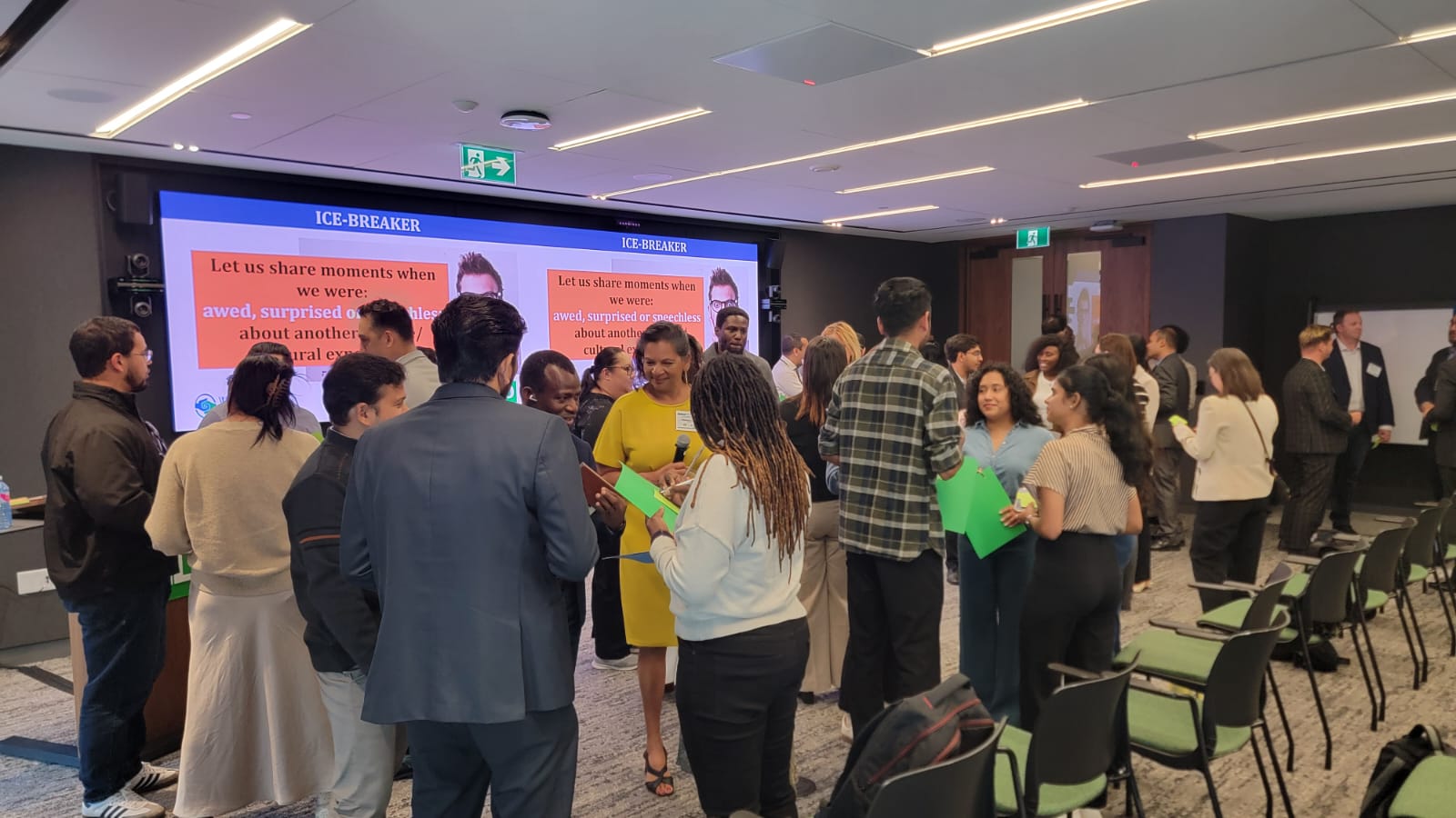 Participants at TD-Word Skills mentorship event.